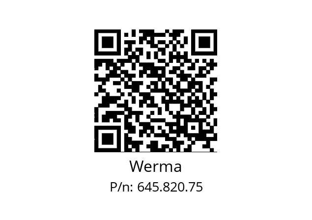   Werma 645.820.75