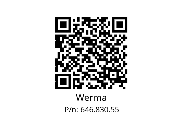   Werma 646.830.55