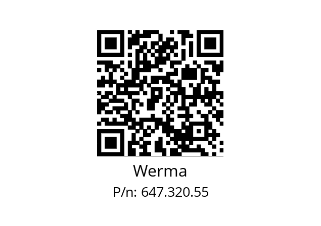   Werma 647.320.55