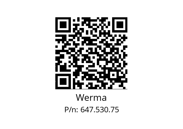   Werma 647.530.75