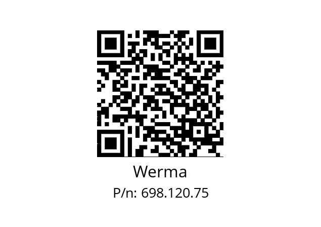   Werma 698.120.75