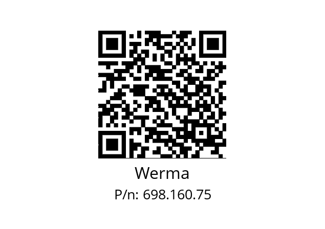   Werma 698.160.75