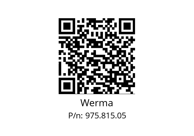   Werma 975.815.05