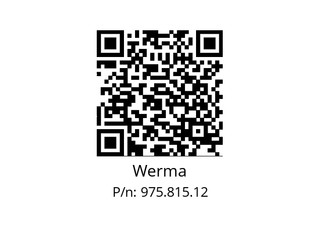   Werma 975.815.12