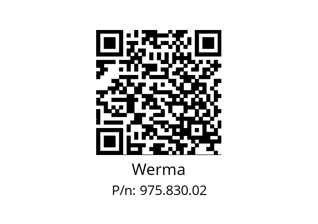   Werma 975.830.02