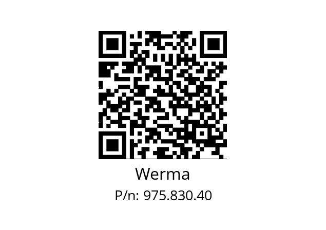   Werma 975.830.40