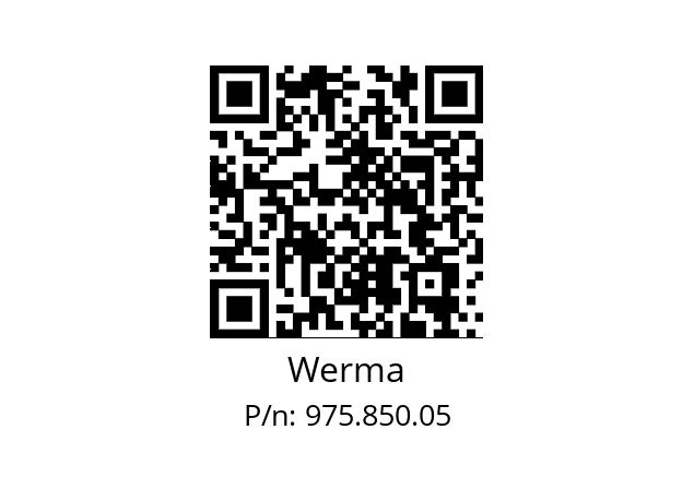   Werma 975.850.05