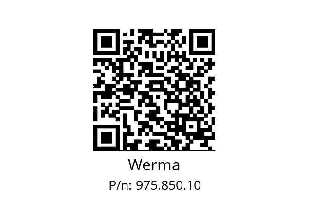   Werma 975.850.10