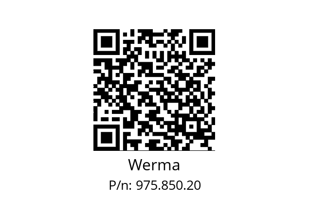   Werma 975.850.20