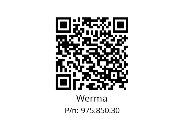   Werma 975.850.30