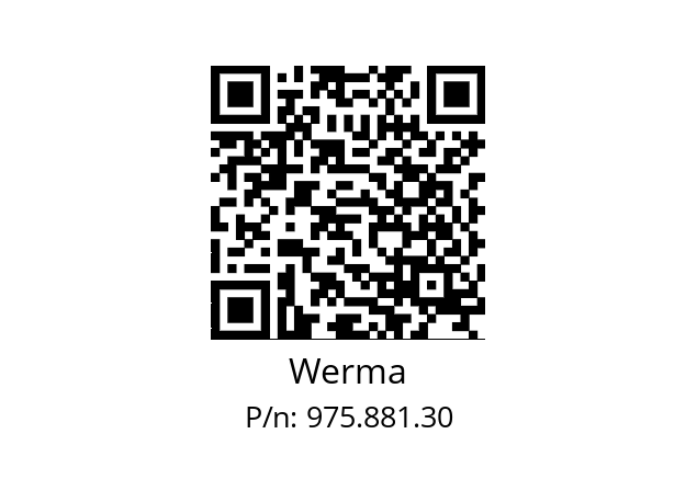   Werma 975.881.30