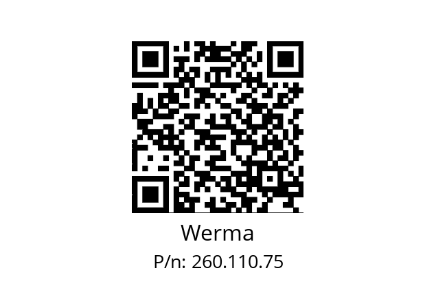   Werma 260.110.75