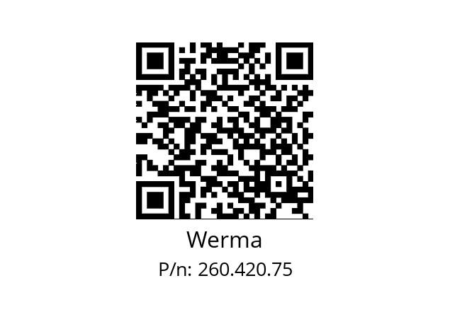   Werma 260.420.75