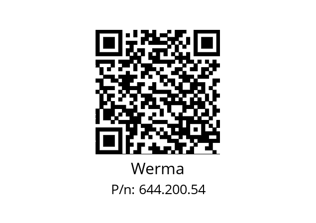   Werma 644.200.54