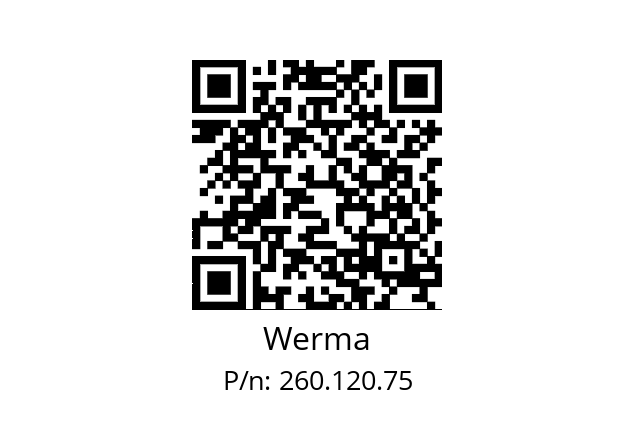   Werma 260.120.75