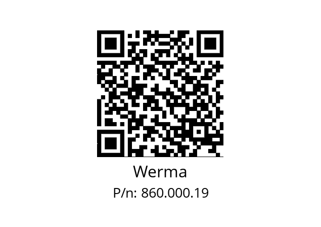   Werma 860.000.19