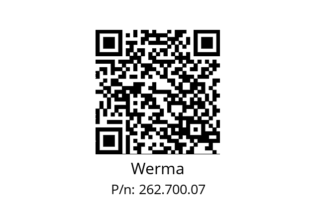   Werma 262.700.07