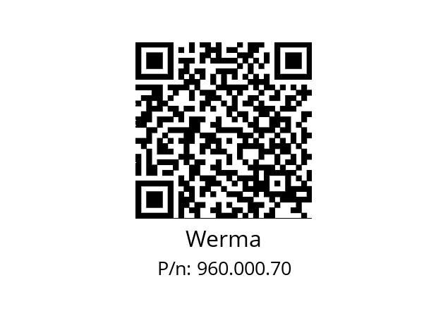   Werma 960.000.70