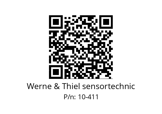   Werne & Thiel sensortechnic 10-411