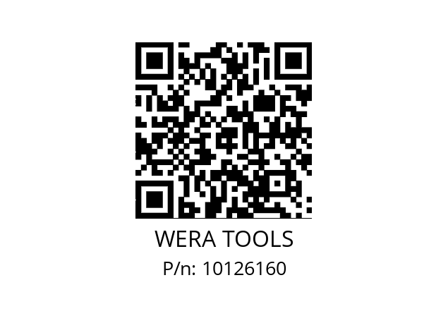   WERA TOOLS 10126160