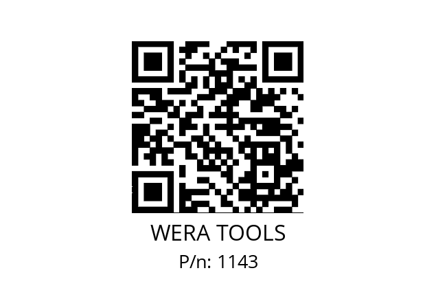   WERA TOOLS 1143