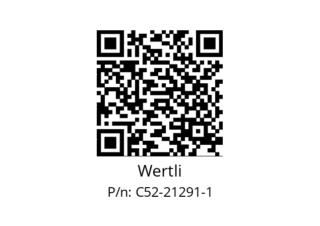   Wertli С52-21291-1