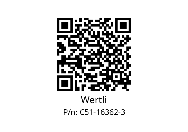   Wertli C51-16362-3