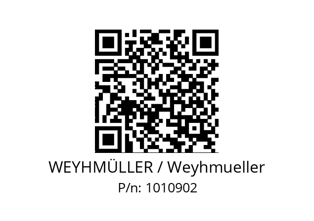   WEYHMÜLLER / Weyhmueller 1010902