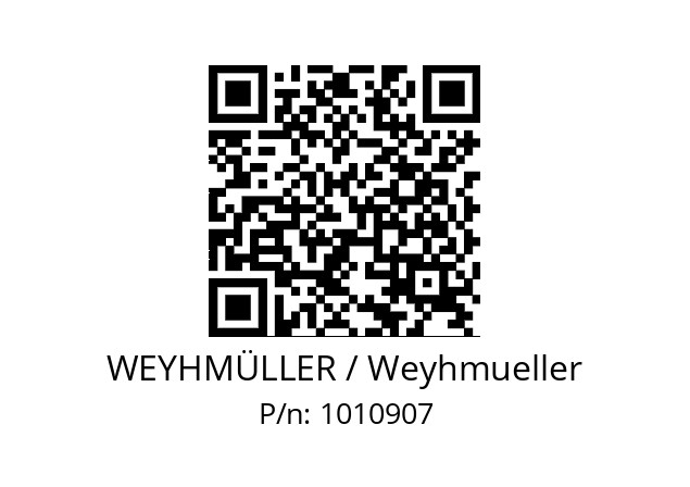   WEYHMÜLLER / Weyhmueller 1010907