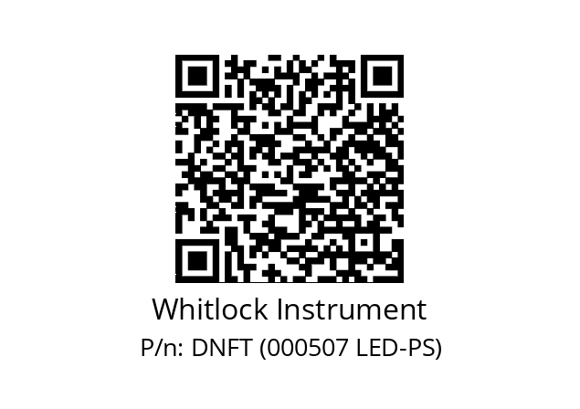   Whitlock Instrument DNFT (000507 LED-PS)