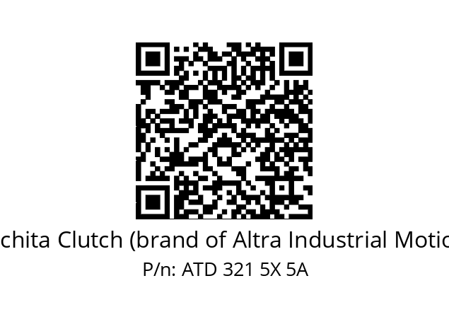   Wichita Clutch (brand of Altra Industrial Motion) ATD 321 5X 5A