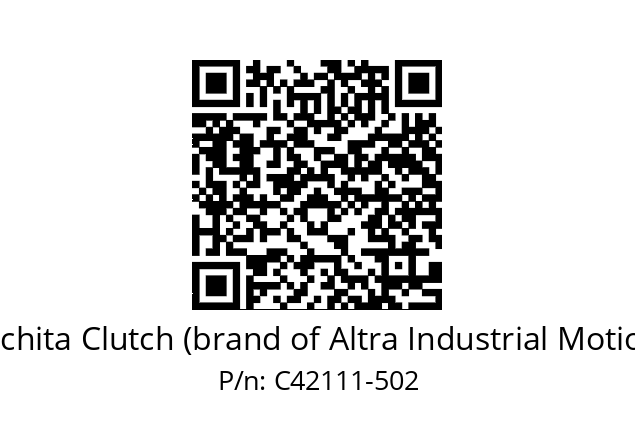   Wichita Clutch (brand of Altra Industrial Motion) C42111-502