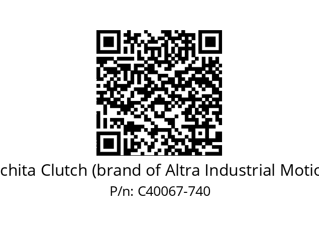   Wichita Clutch (brand of Altra Industrial Motion) C40067-740