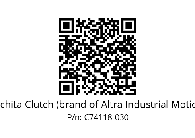   Wichita Clutch (brand of Altra Industrial Motion) C74118-030