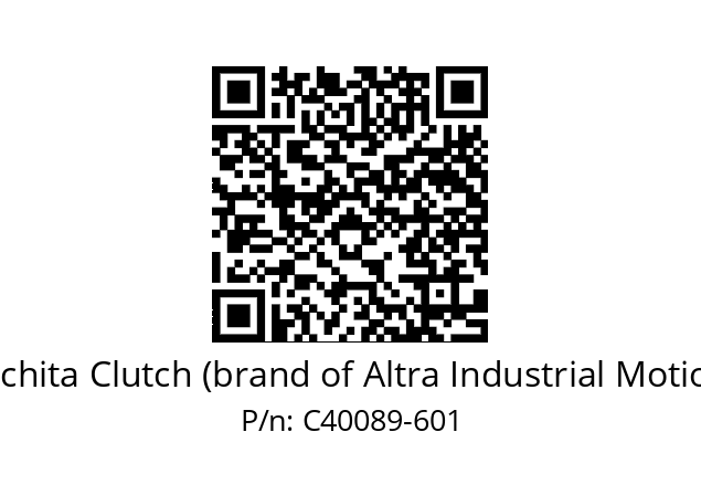   Wichita Clutch (brand of Altra Industrial Motion) C40089-601