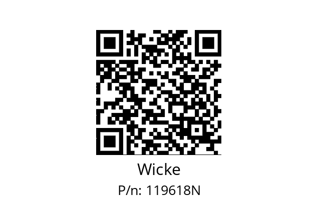   Wicke 119618N