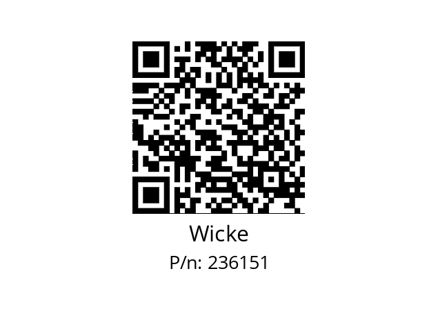   Wicke 236151