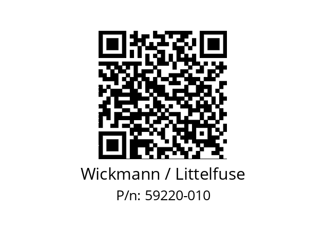   Wickmann / Littelfuse 59220-010