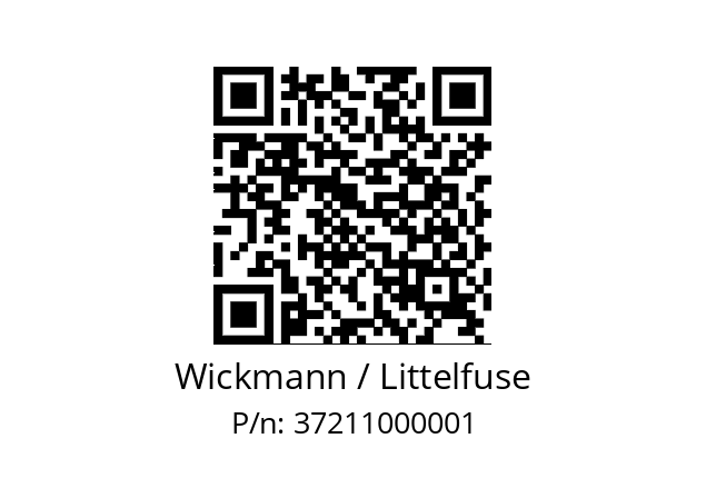   Wickmann / Littelfuse 37211000001