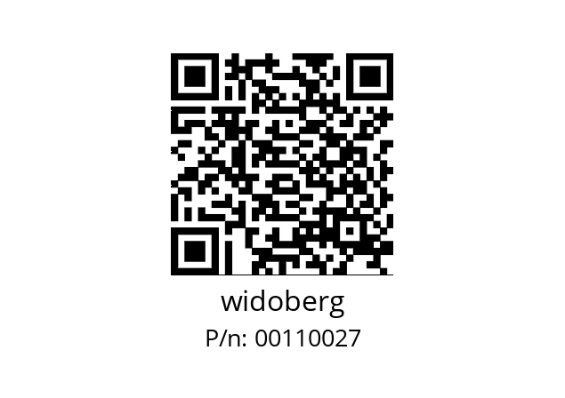   widoberg 00110027