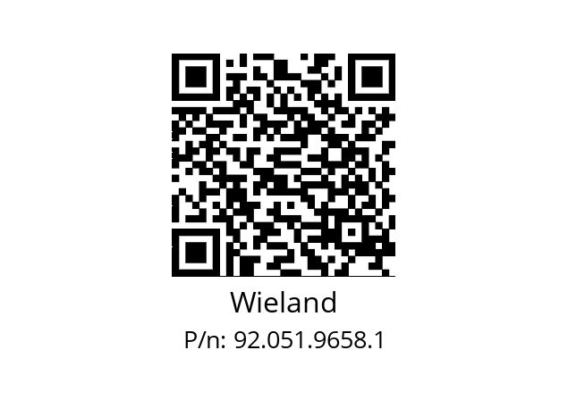   Wieland 92.051.9658.1