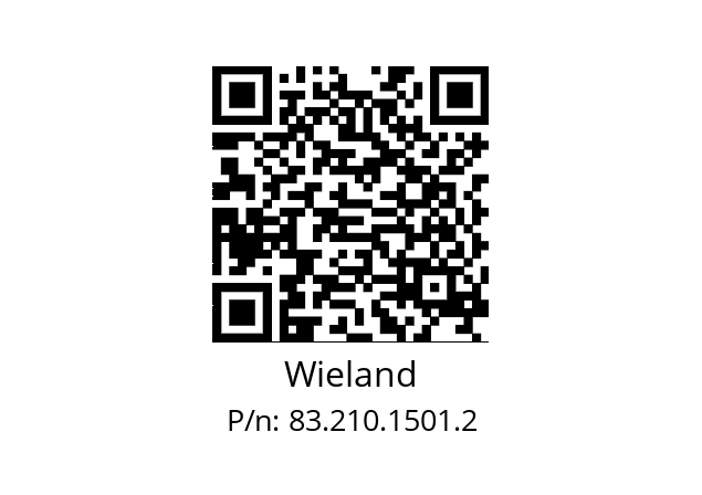   Wieland 83.210.1501.2