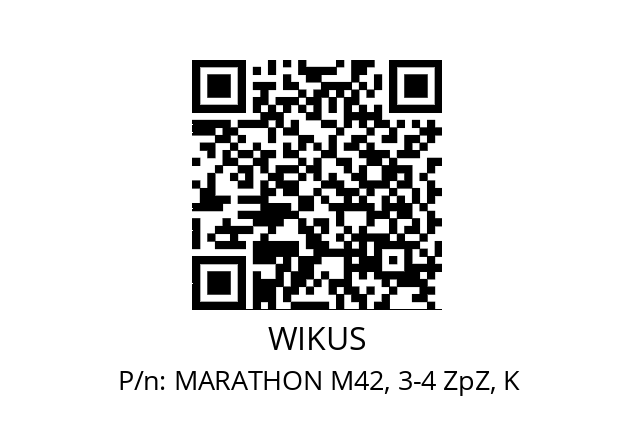   WIKUS MARATHON M42, 3-4 ZpZ, K