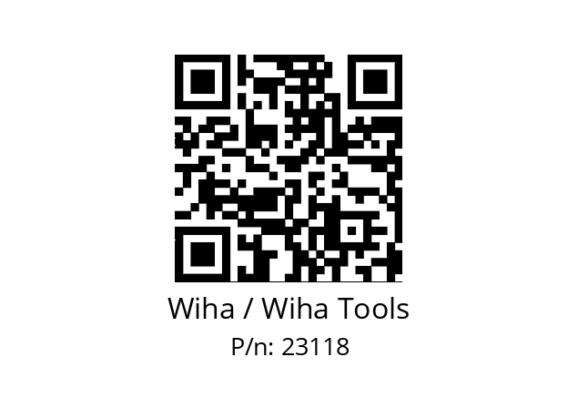   Wiha / Wiha Tools 23118