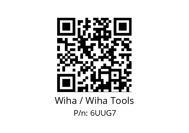   Wiha / Wiha Tools 6UUG7