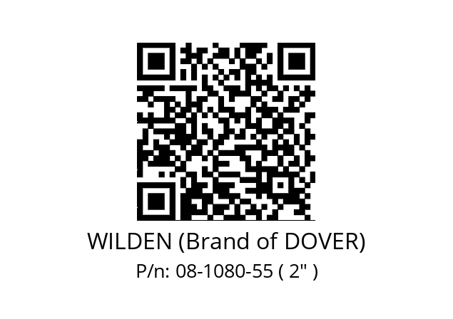   WILDEN (Brand of DOVER) 08-1080-55 ( 2" )