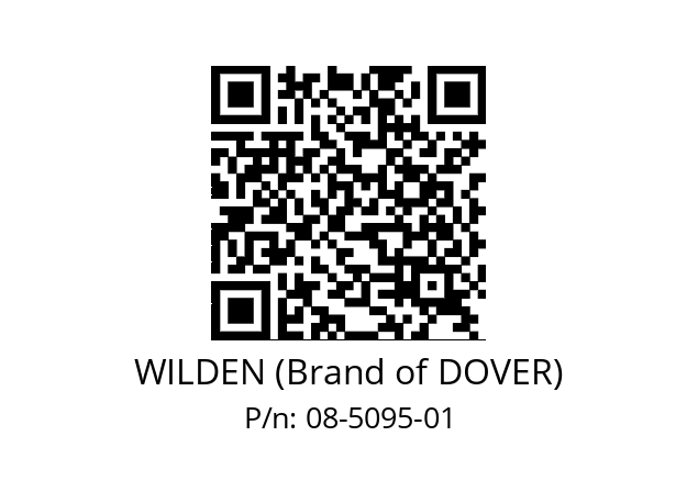   WILDEN (Brand of DOVER) 08-5095-01