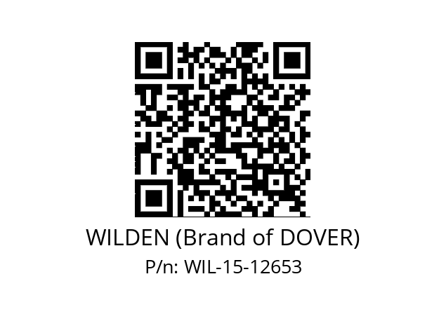   WILDEN (Brand of DOVER) WIL-15-12653