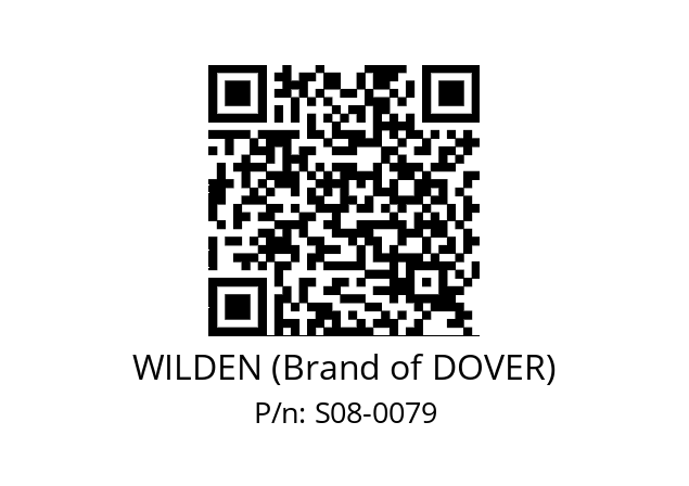   WILDEN (Brand of DOVER) S08-0079