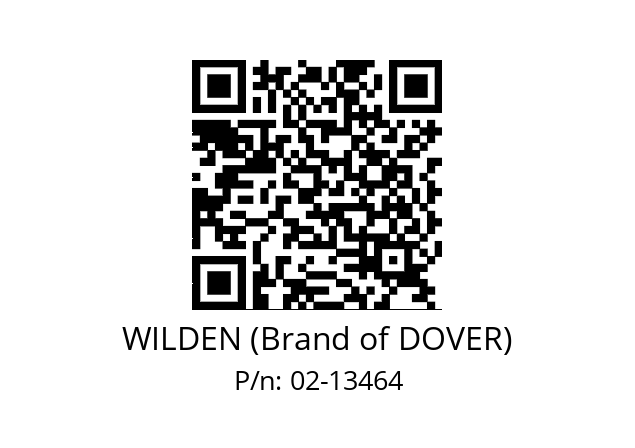   WILDEN (Brand of DOVER) 02-13464